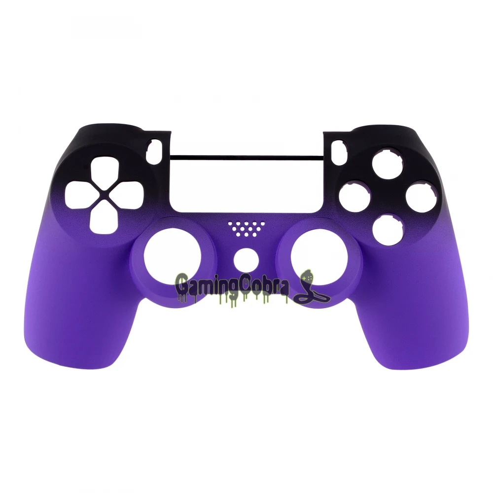Тени Soft Touch фиолетовой Корпус в виде ракушки Лицевая панель для PS4 Slim/для PS4 Pro контроллер(JDM-040 JDM-050 JDM-055)-SP4FX10