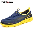 Мужская повседневная обувь; Кроссовки; Сезон лето Модные светильник дышащие летние сандалии с плоской подошвой, уличные пляжные сезонная обувь из сетчатого материала; Zapatos De Hombre; Мужская обувь; кросовки мужские