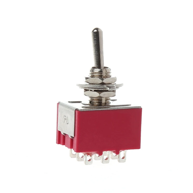 Mini 6mm MTS-302 Toggle Switch 9 Pin 2 Position ON/ON 5A/125VAC 2A/250VAC | Обустройство дома