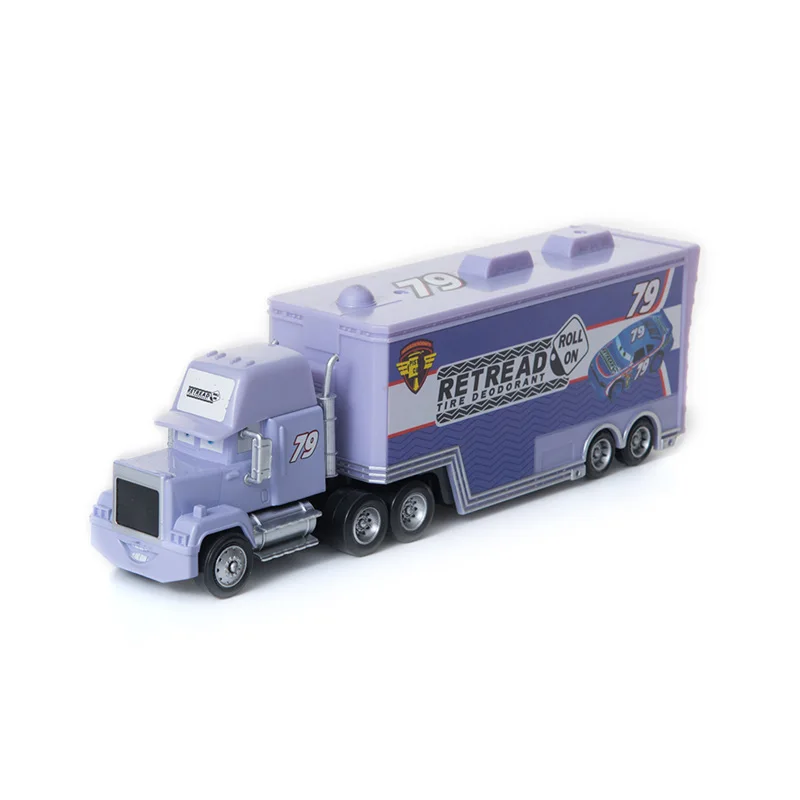 NO. 79 Truck Disney Pixar Cars 2 3 игрушки № 35 грузовик молния McQueen Джексон шторм Рамирез Мак дядюшка 1:55 литой модельный автомобиль игрушка детский подарок - Цвет: NO. 79 Truck