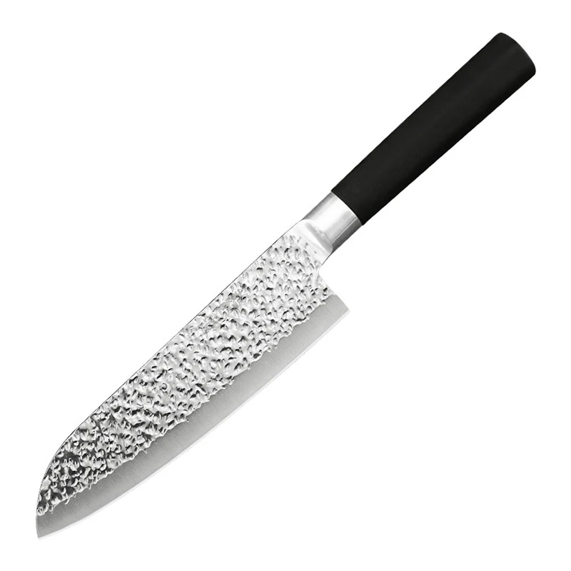 Nóż szefa kuchni nóż kuchenny " chizhou styl kuchni miec tasakiem warzyw антипригарное x30cr14 nóż ze stali nierdzewnej - Цвет: 7 inch Chef knife