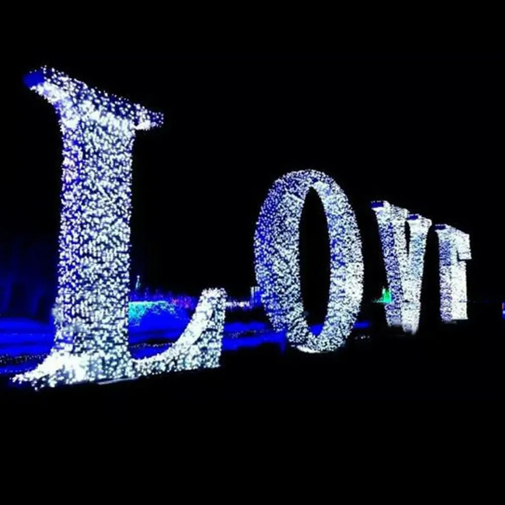20-100 м светодиодная гирлянда переменного тока, водонепроницаемый 200-800Leds 220 В/110 В, вечерние украшения для сада, праздника, дома, цветочного дерева, JQ