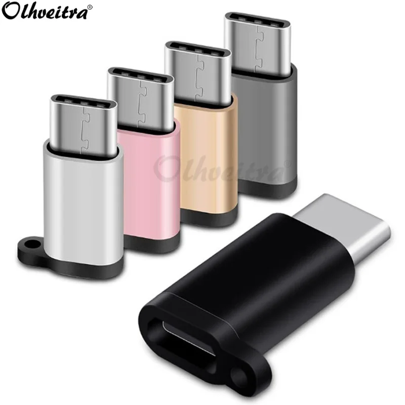 Адаптер Micro USB Olhveitra Type C для Huawei P20 Mate 20 Pro Xiaomi mi8 Sansung s8 s9 Plus One USBC кабель адаптер