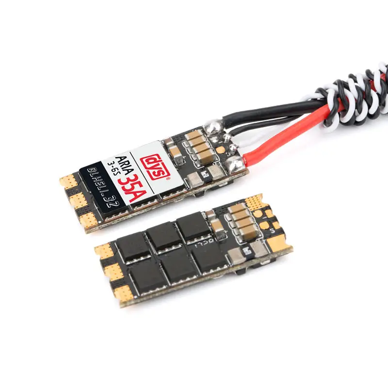 Оригинальный DYS Aria BLHeli_32bit 35A 35amp бесщеточный ESC 3 S-6 S Dshot1200 готовый встроенный