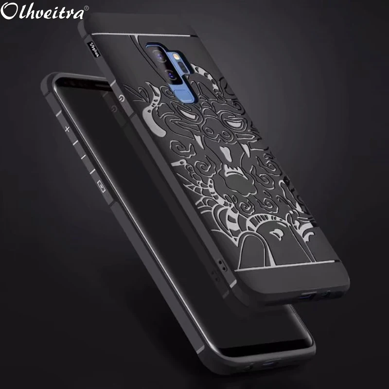 Термопластичный полиуретан Мягкий силикон чехол для samsung S9 плюс Чехол 3D