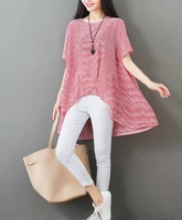 2022 spring t shirt women girl style o neck long sleeve solid color cotton irregular hem tops