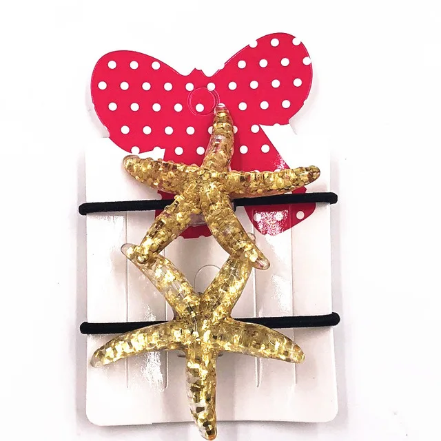 Лидер продаж 2 шт. блестящая Морская звезда хвост русалки головной убор BB