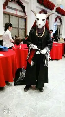 Cosplaydiy аниме древняя Магус Невеста Косплей костюмы Elias с маской Mahoutsukai no Yome костюм