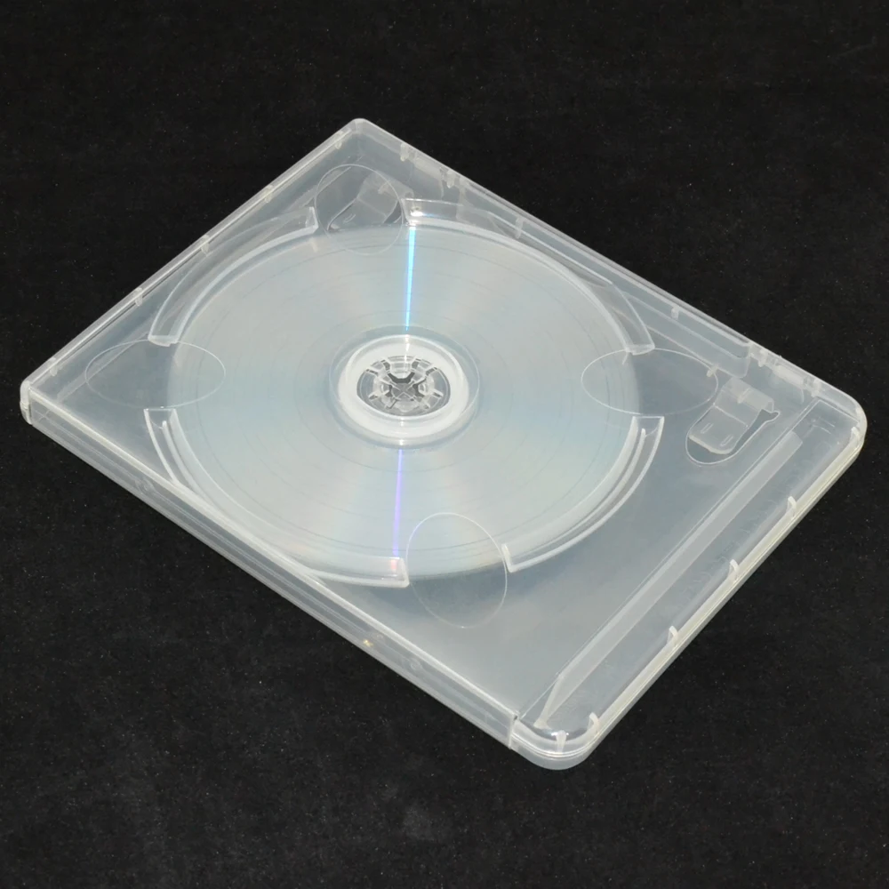 10 шт CD DVD диск пластиковый чехол Емкость диск CD коробка для хранения для PS3