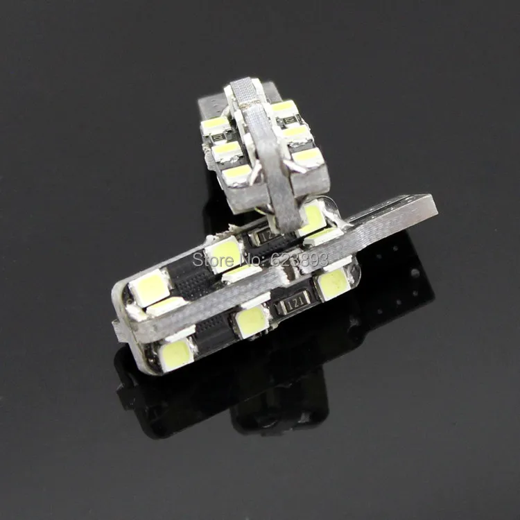 2x Canbus без Ошибок T10 W5W яркий 24 SMD белый светодиодный автомобильный Стайлинг