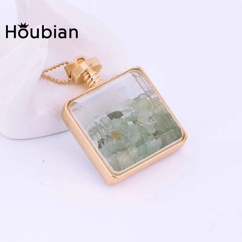 HouBian Новая натуральная флюоритовая Хрустальная прозрачная стеклянная