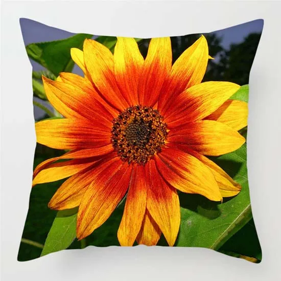 PC07011 Fuwatacchi золотистые подсолнухи наволочки Подсолнухи в солнечном свете наволочки красочные цветочные наволочки для дивана - Цвет: PC07011
