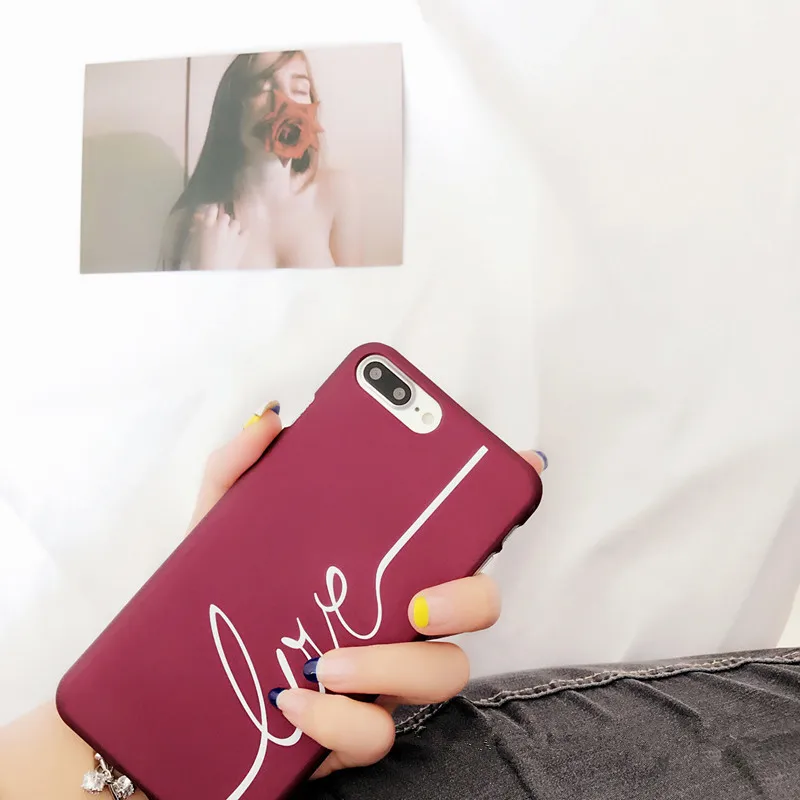 Простой мягкий чехол для iPhone 7 Plus XR XS XSmax случае антидетонационных матовая Коке X 8 6