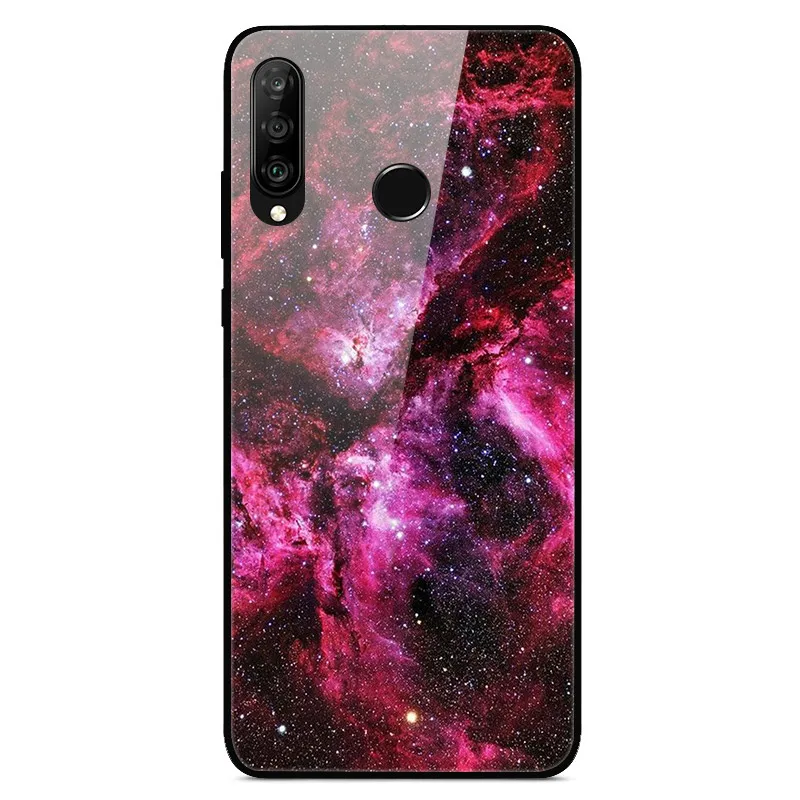 5 Для huawei P30 Lite чехол из закаленного стекла с принтом задняя крышка Жесткий чехол для Coque huawei P30 Lite чехол для телефона fundas P 30 лайт Pro - Цвет: 5