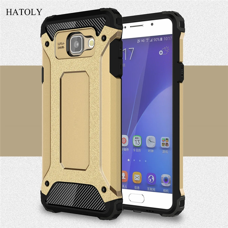 For Cover Samsung Galaxy A5 2016 Case Silicon Armor Hard Phone A510 &lt |
