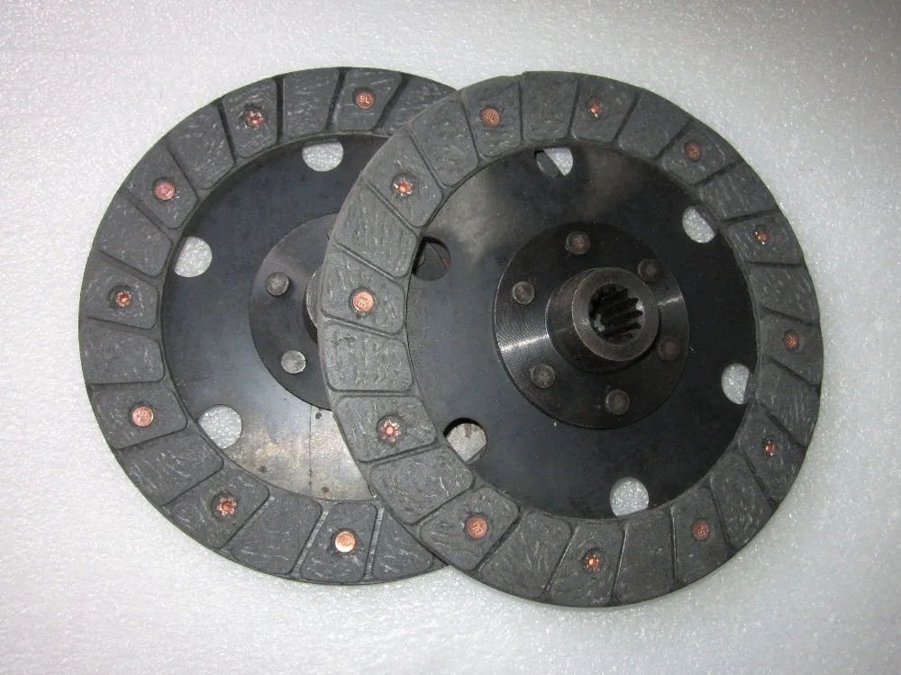 

set of clutch discs, main clutch disc 184.21S.014 , PTO clutch disc 184.21S.011 for JINMA 184 202 224 tractor,