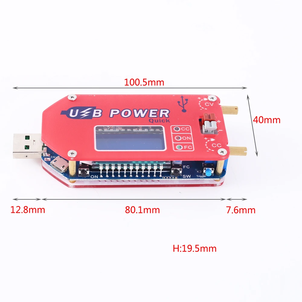 DC 15 Вт USB Повышающий Модуль питания повышающий преобразователь ЖК-дисплей Регулируемый ZK-DP3A USB CVCC понижающий повышающий преобразователь напряжения