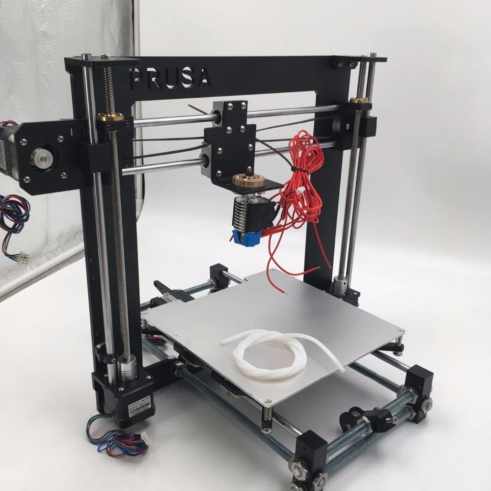 Обновление все металлические Reprap Prusa i3 frame полный комплект с V6 Боуден hotend комплект 6 мм толщина не Asembled