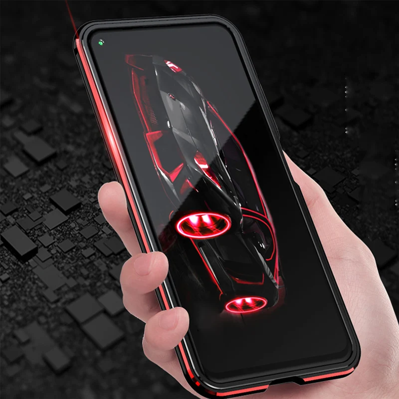 Anti-fall Metal Frame PC hard Back cover For Nubia Red Magic 3 case Aluminum Alloy coque Bumper | Мобильные телефоны и