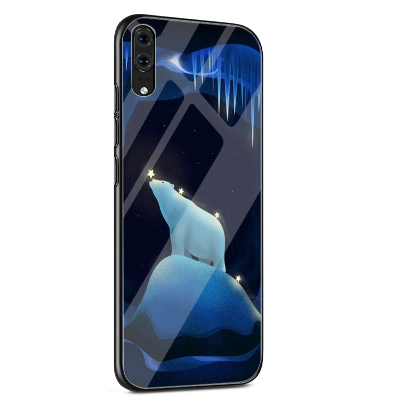 Чехол для мобильного телефона Desxz стекло Huawei Honor 9 10 P10 P20 Lite Y6 7A Y9 8X Pro чехол с