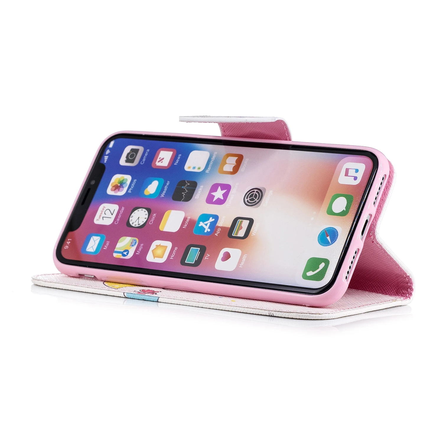 For Huawei Y5 Y6 Y7 Y9 2018 P20 Lite Honor 7C P Smart Cover Flip PU Leather + TPU Phone Wallet Case Shockproof Skin Stand Bags | Мобильные