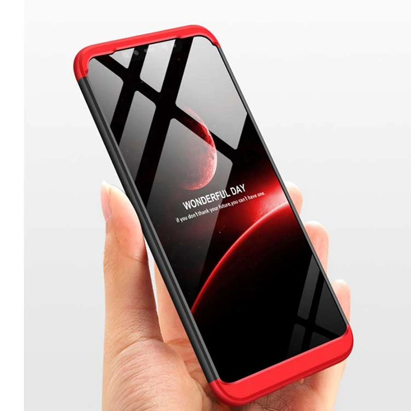 For Redmi S2 5 plus Note 5A prime 4X 4 X Luxury 360 Full Protection Case Xiaomi Mi A1 Mix 2 mi 8 SE 6 5sFundas | Мобильные телефоны