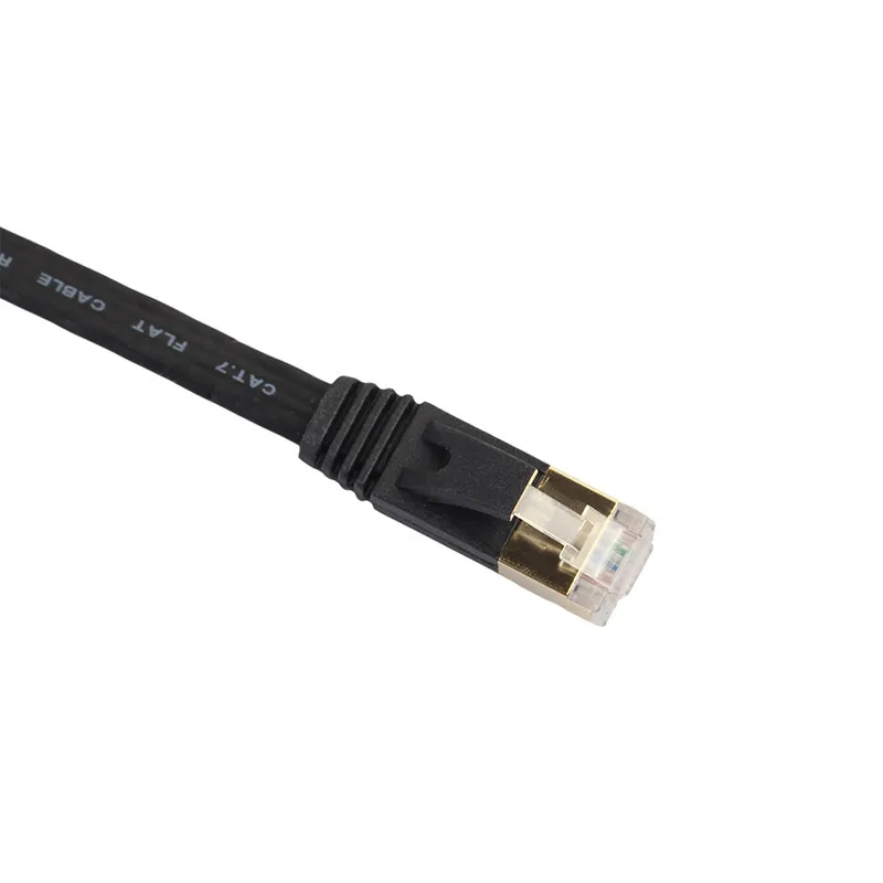 Ethernet-кабель Centechia 1 м CAT7 10 гигабитный сетевой кабель LAN плоские разъемы RJ45 для
