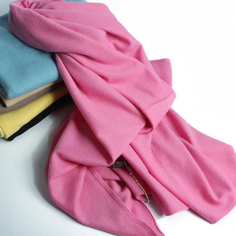 100% козий кашемировый вязаный шарф большого размера шаль Пашмина Джокер цвет