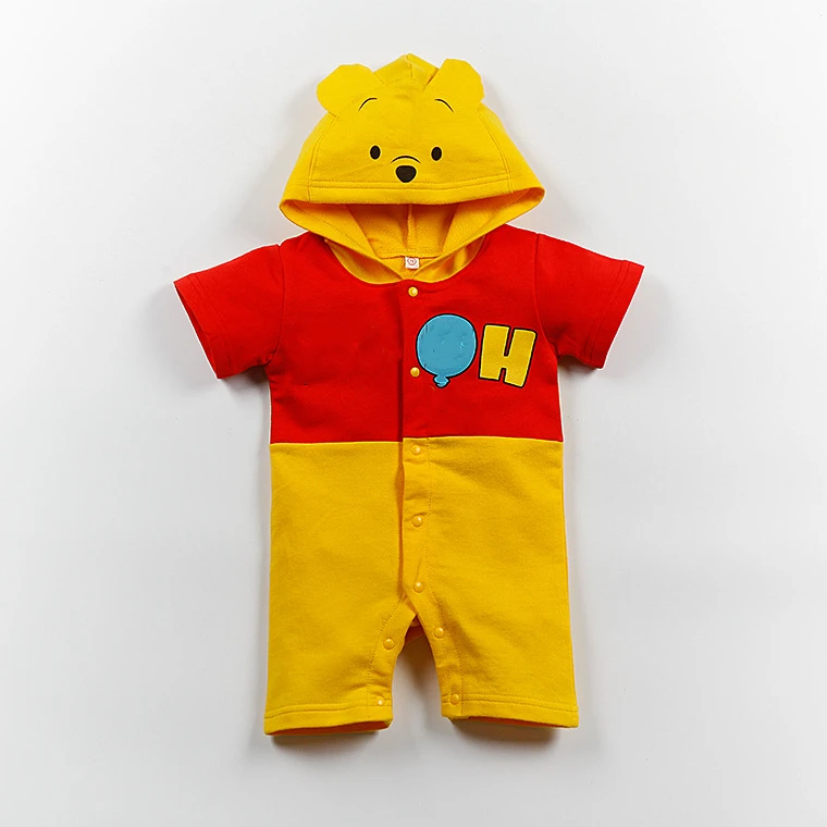 Детская одежда Ropa Bebe/комбинезоны для новорожденных Костюм с шапкой в виде животного хлопковая одежда для маленьких девочек и мальчиков Одежда С Рисунком Тигра, медведя, утки, Комбинезоны
