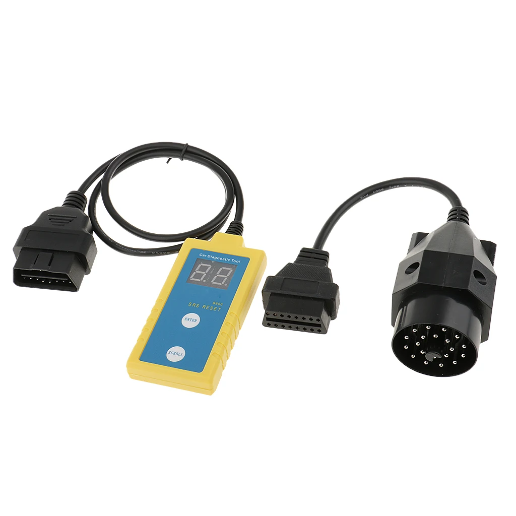 Автомобильный сканер SRS для сброса инструмента 20 Pin OBDII диагностический