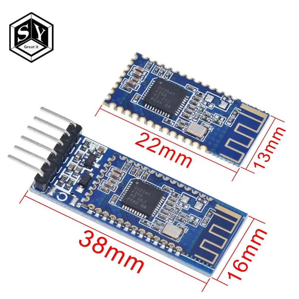 1 шт. отличный IT AT-09 AT 09 Android IOS BLE 4,0 Bluetooth модуль CC2540 CC2541 Серийный беспроводной модуль, совместимый HM-10