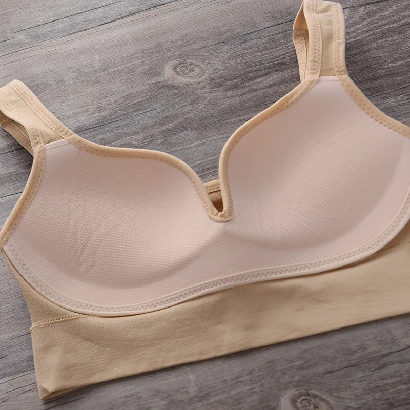 Бесшовное нижнее белье без косточек с эффектом пуш ап|sports bra small|sport supportbra support |