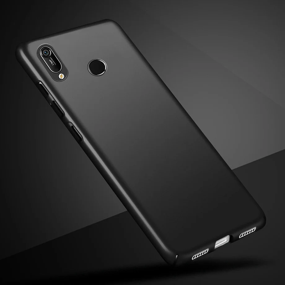 Black Для huawei Y6 чехол huawei Y6 крышка чехол тонкий жесткий матовый чехол для телефона для huawei Y6 MRD-LX1 MRD-LX1F Y 6 чехол - Цвет: Black