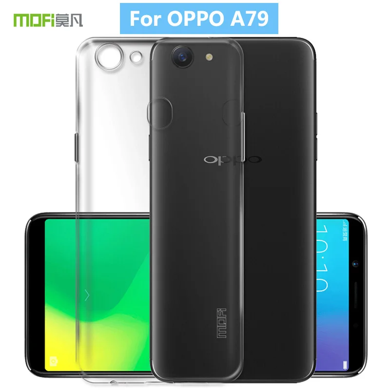 Для OPPO A79 100% Оригинальный MOFi ультратонкий ТПУ гелевый Силиконовый мягкий