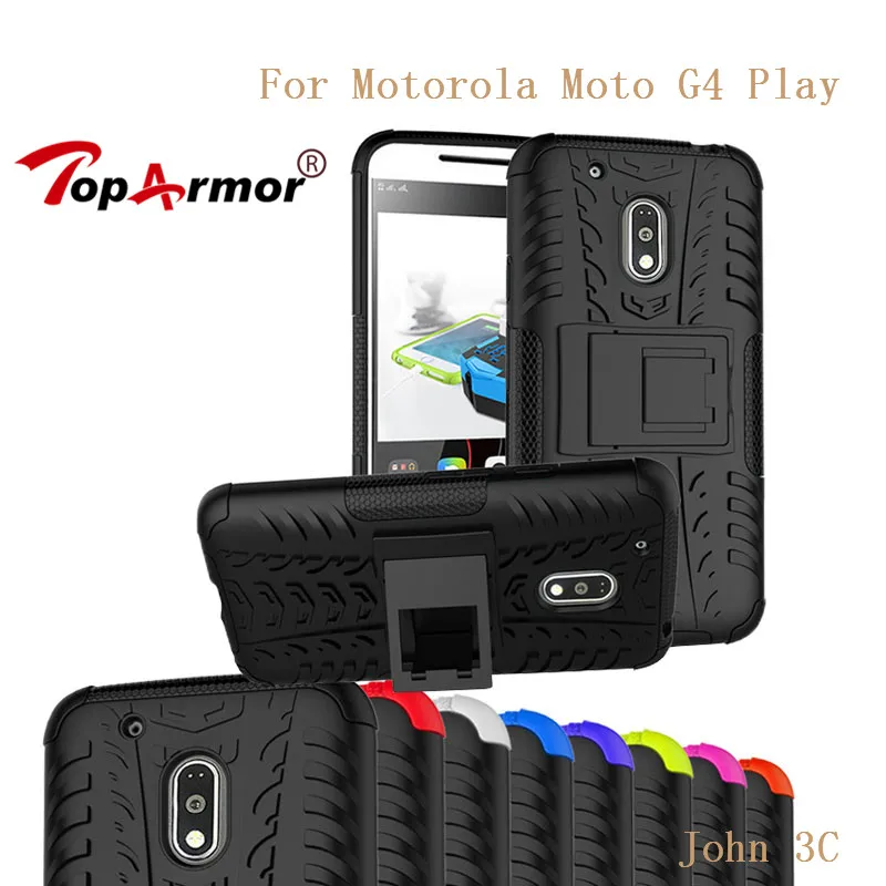 Противоударный чехол TopArmor для Motorola Moto C CPlus E3 E4 E4Plus G4 G4Play G5 G5Plus G5S M X4 Z ZPlay Z2 Play Force Capa |