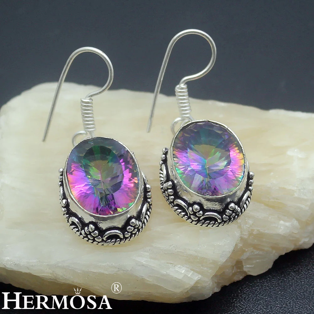 Женские серьги Hermosa модные из стерлингового серебра 925 пробы для свадебной