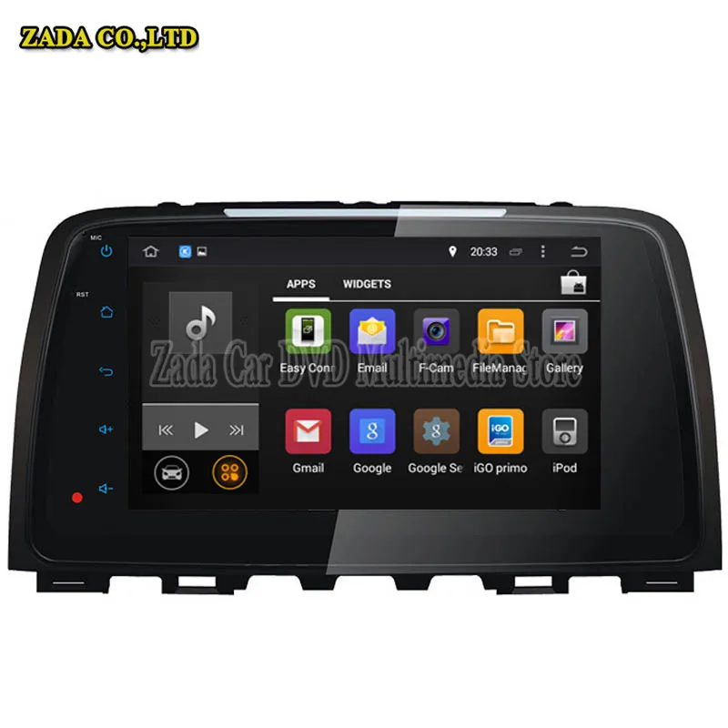 NaviTopia 9 дюймов Octa Core 4 ГБ Android 8 0/Android 7 1 автомобильный DVD gps для MAZDA 6/ATENZA 2013 Поддержка