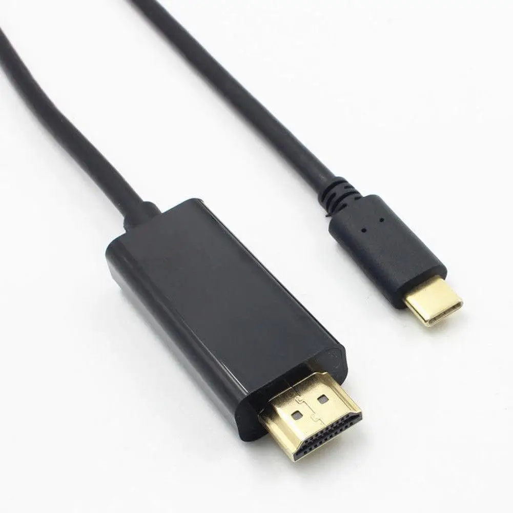 MLLSE 1 8 метр 6FT USB C Type на HDMI 4k 1080P hdmi Мужской кабель HDTV адаптер для Macbook Chromebook Pixel Huawei