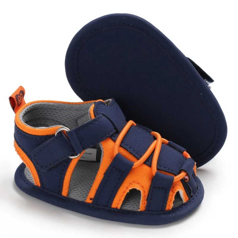 

Summer Baby boys sandals soft sole anti kids baby sandals breathable PU children sandals toddler shoes