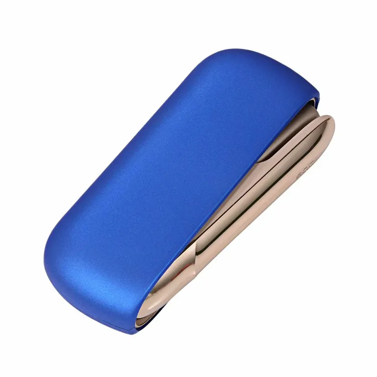 Blue case Цветной чехол из поликарбоната, боковая крышка для IQOS 3,0, крышка на дверь, Сменный Чехол для IQOS 3, Защитная крышка для электронной сигареты, чехол - Цвет: Blue case