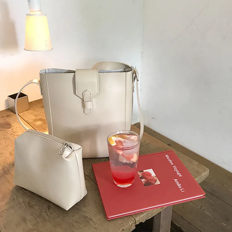 Luxury Bucket Women Shoulder Bag Casual Tote Designer Handbags Brand Female Simple Messenger Bags Large | Багаж и сумки