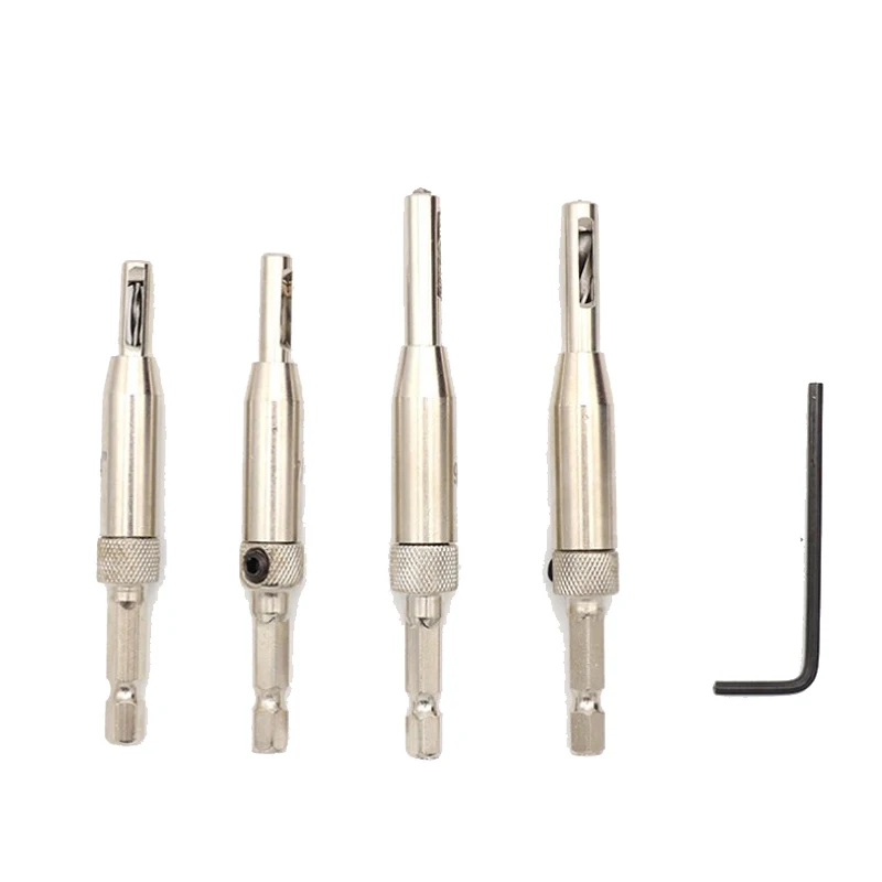 7 pcs HSS шарнир центровочное сверло биты само центрирующий двери шкафа дырокол