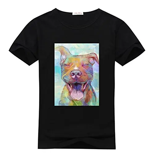 Мужская Хлопка Футболки с Pitbull|t-shirt with|cotton t-shirtcotton t-shirt men |