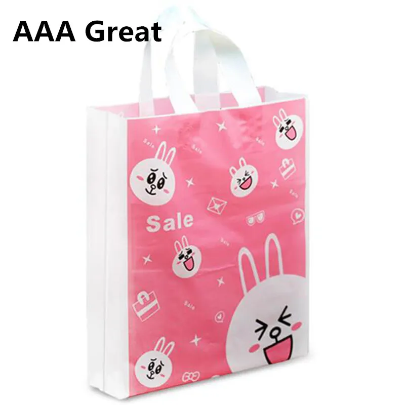 Полиэтиленовый пакет хозяйственные сумки с ручкой для магазинов одежды