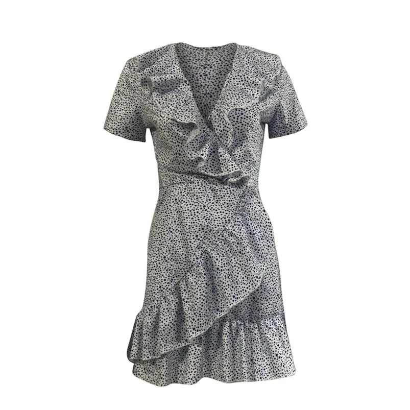 Женское весенне летнее модное Повседневное платье на бретельках с принтом