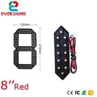 8 red color 7 seven segment led number module gas price led display signs diesel price digital module led outdoor