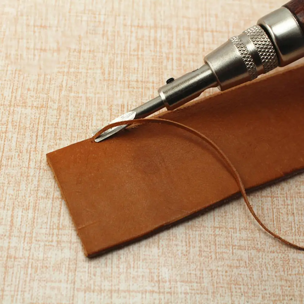 

Leather Tool Multi-purpose Leather Craft Tool Sewing Groover Blanking Edger Grooving Device DIY Hand Stitching Sewing Tool
