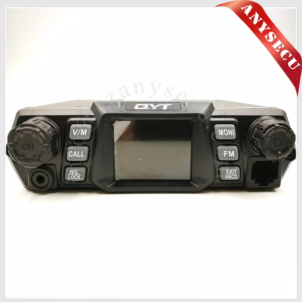 Мобильное радио qyt kt-980plus Dual Band дисплей Quad 75 Вт багажник автомобиля fm мобильный