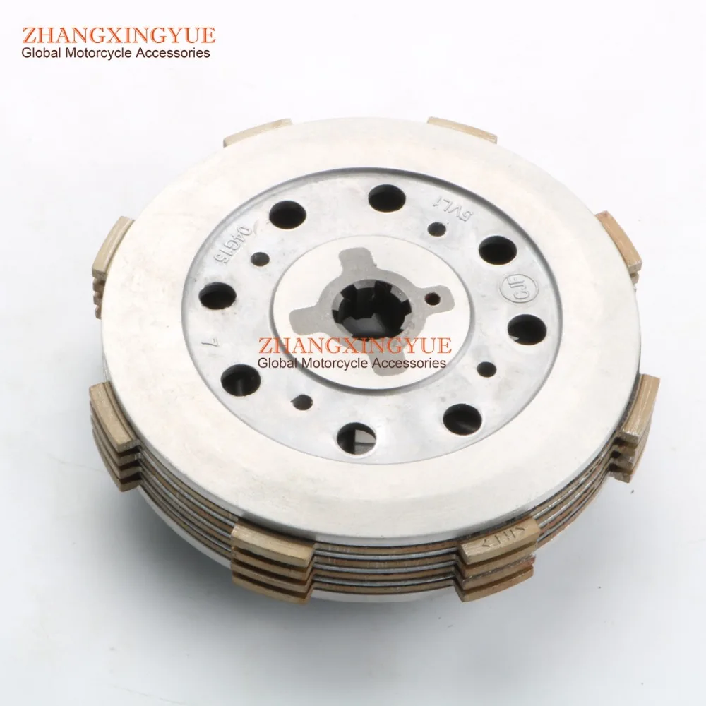 Диск сцепления в сборе для YAMAHA XT125R XT125X YB125SPD YBR125ED 5VL E6371 00 00|yamaha clutch disc|assemblyybr125 |