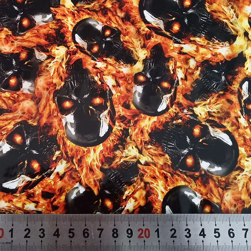 

Free shipping 2M/6M/10M length hydro dipping skulls Width 50cm liquid image film WDF1242